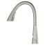 Zedra Single-Handle Pull-Down Kitchen Faucet Triple Spray 1.75 GPM (SuperSteel Infinity Finish), 32298DC3