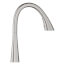 Zedra Single-Handle Pull-Down Kitchen Faucet Triple Spray 1.75 GPM (SuperSteel Infinity Finish), 32298DC3