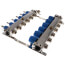 6 Loop 1-1/4" Stainless Steel Manifold (Fully Assembled)