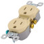 Duplex Receptacle - Ivory (15A, 125V)