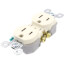 Tamper-Resistant Duplex Receptacle, NEMA 5-15R - Brown (15A, 125V)
