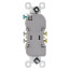 Tamper-Resistant Duplex Receptacle, NEMA 5-15R - Ivory (15A, 125V)