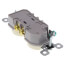 Tamper-Resistant Duplex Receptacle, NEMA 5-15R - Light Almond (15A, 125V)