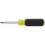 Multi-Bit Screwdriver / Nut Driver, 10-in-1, Phillips, Slotted Bits