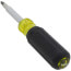 Multi-Bit Screwdriver / Nut Driver, 10-in-1, Phillips, Slotted Bits