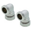 G1-1/4" Flat Gasket Male/Female Union Elbow Kit (Pack of 2)