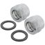 1-1/4" Flat Gasket x 1" FNPT Straight Adaptor Kit