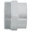 1-1/4" Flat Gasket x 1" FNPT Straight Adaptor Kit