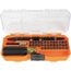 KNECT Impact-Rated Multi-Bit Screwdriver/Nut Driver Set, 46 Piece