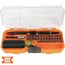 KNECT Impact-Rated Multi-Bit Screwdriver/Nut Driver Set, 46 Piece