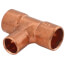 3/8" x 3/8" x 1/4" CxCxC Reducing Tee