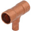 3/8" x 3/8" x 1/8" CxCxC Reducing Tee