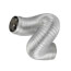 4" x 6 Ft. Rigiflex Rigid Yet Flexible Premium Dryer Duct w/ Quick Connect Collars