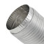 4" x 6 Ft. Rigiflex Rigid Yet Flexible Premium Dryer Duct w/ Quick Connect Collars