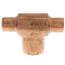 1/2" x 1/2" x 1" CxCxC Bullhead Tee