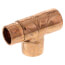1/2" x 3/8" x 1/2" CxCxC Reducing Tee