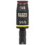 1/4" & 5/16" 3-in-1 Impact Flip Socket, 5" Long
