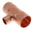 3/4" x 3/4" x 3/8" CxCxC Reducing Tee