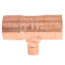 3/4" x 3/4" x 1/4" CxCxC Reducing Tee