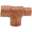 3/4" x 1/2" x 3/4" CxCxC Reducing Tee