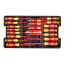 80-Piece Master Electrician's Insulated Tools Set In Rolling Hard Case