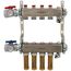 4 Loop 1-1/2" Stainless Steel Manifold w/ Flowmeter & Ball Valve (Fully Assembled)
