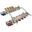 4 Loop 1-1/2" Stainless Steel Manifold w/ Flowmeter & Ball Valve (Fully Assembled)