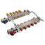 5 Loop 1-1/2" Stainless Steel Manifold w/ Flowmeter & Ball Valve (Fully Assembled)