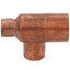 1" x 1/2" x 3/4" CxCxC Reducing Tee