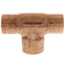 1-1/4" x 1-1/4" x 1-1/2" CxCxC Bullhead Tee