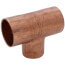 1-1/4" x 1-1/4" x 1" CxCxC Reducing Tee