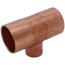 1-1/4" x 1-1/4" x 3/4" CxCxC Reducing Tee