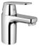 Eurosmart Cosmopolitan Single Hole Single Handle S-Size Bathroom Faucet 1.2 GPM Less Drain (StarLight Chrome)