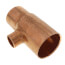 1-1/4" x 1" x 1/2" CxCxC Reducing Tee