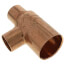 1-1/4" x 3/4" x 3/4" CxCxC Reducing Tee