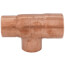 1-1/2" x 1-1/4" x 1-1/4" CxCxC Reducing Tee