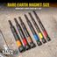 6-Piece Color-Coded Nut Setters Set - SAE