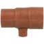 1-1/2" x 1-1/4" x 1/2" CxCxC Reducing Tee