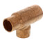 1-1/2" x 1" x 1-1/4" CxCxC Reducing Tee
