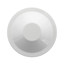 White Adjustable Domed Concealed Pendent Cover Plate (135°F)