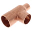 1-1/2" x 3/4" x 1-1/4" CxCxC Reducing Tee