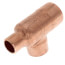 1-1/2" x 3/4" x 1-1/4" CxCxC Reducing Tee