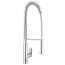 K7 Single Handle Semi-Pro Dual Spray Kitchen Faucet (Super Steel), 32951DC0
