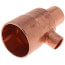 1-1/2" x 3/4" x 1/2" CxCxC Reducing Tee