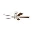 Lucian LED 52" Fan (Brushed Nickel)