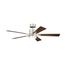 Lucian LED 52" Fan (Brushed Nickel)