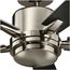 Lucian LED 52" Fan (Polished Nickel)