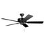 52" Basics Pro Patio Fan (Satin Black)
