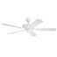 52" Basics Pro Patio Fan (White)