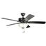 52" Basics Pro Select Fan (Satin Black)